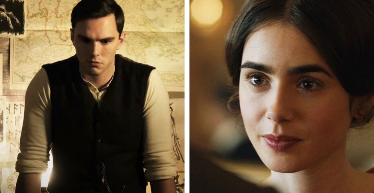 Nicholas Hoult and Lily Collins star in Tolkien the Movie