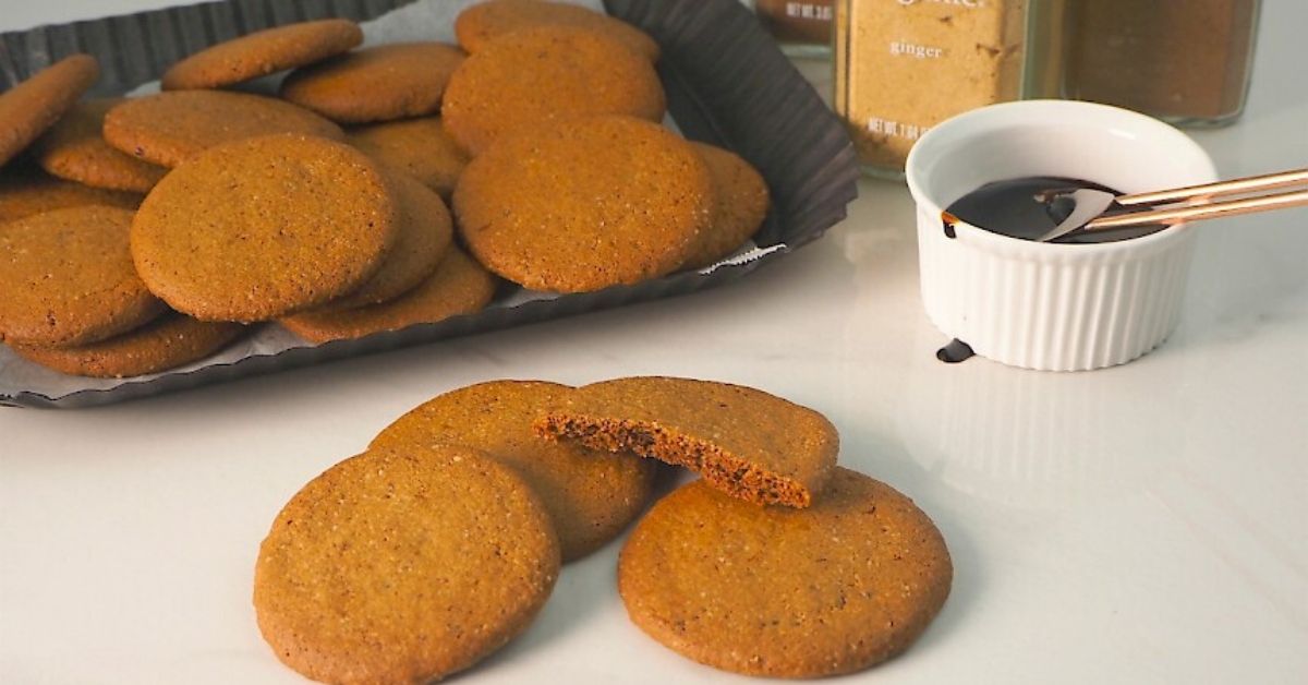 Ginger Snap Biscuits Recipe