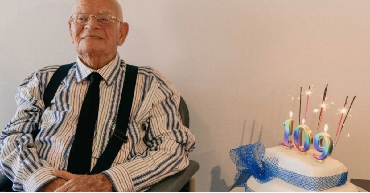 Australia’s Oldest Man Celebrates His 109th Birthday – On Zoom!