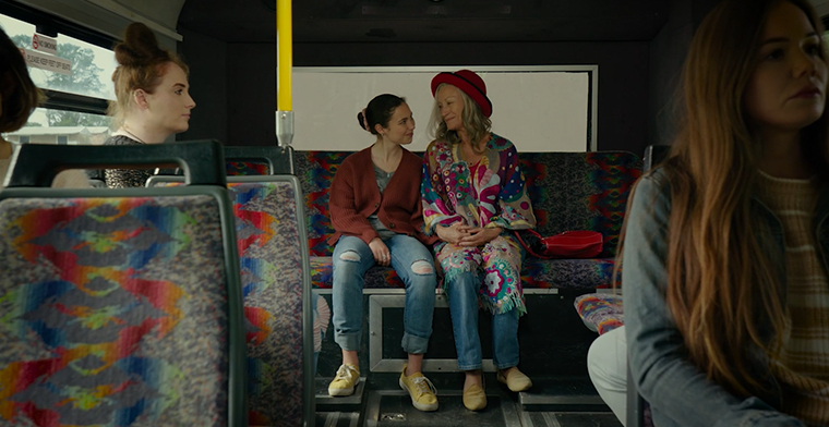 Rubys Choice still from scene on bus