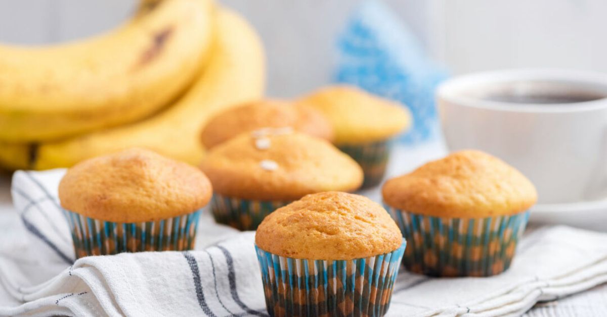 Banana & Chia Seed Cupcakes – Gluten & Dairy Free