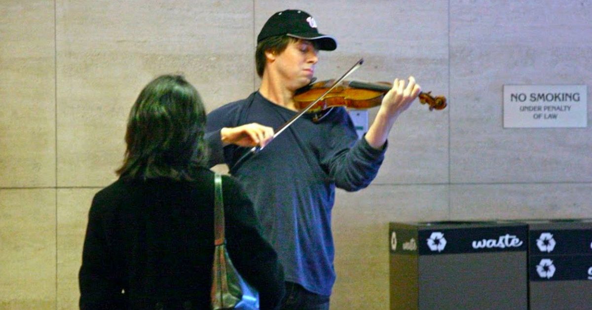 A Famous Concert Violinist Busks in a Subway – Why Does Nobody Stop?